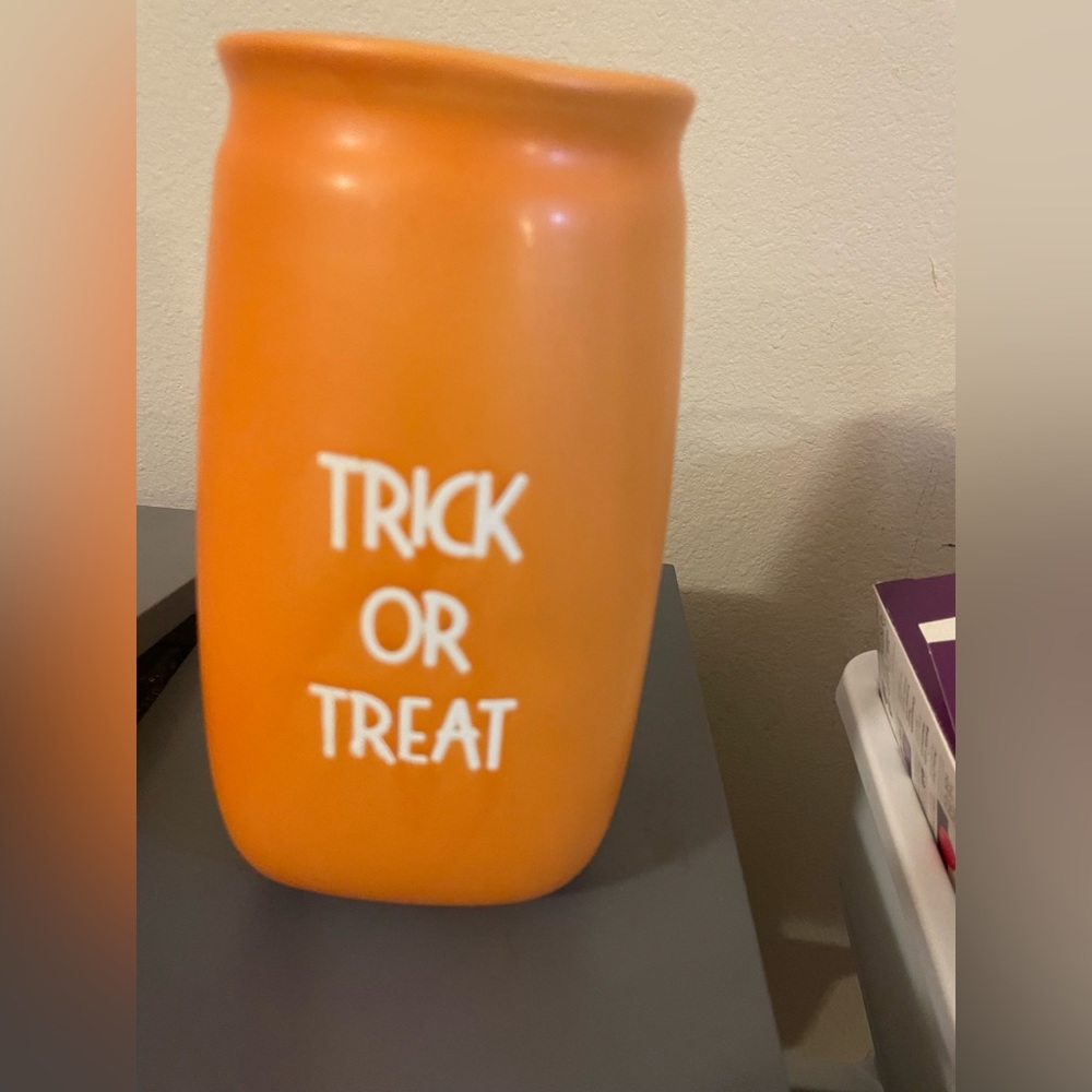 Trick or Treat Halloween Vase